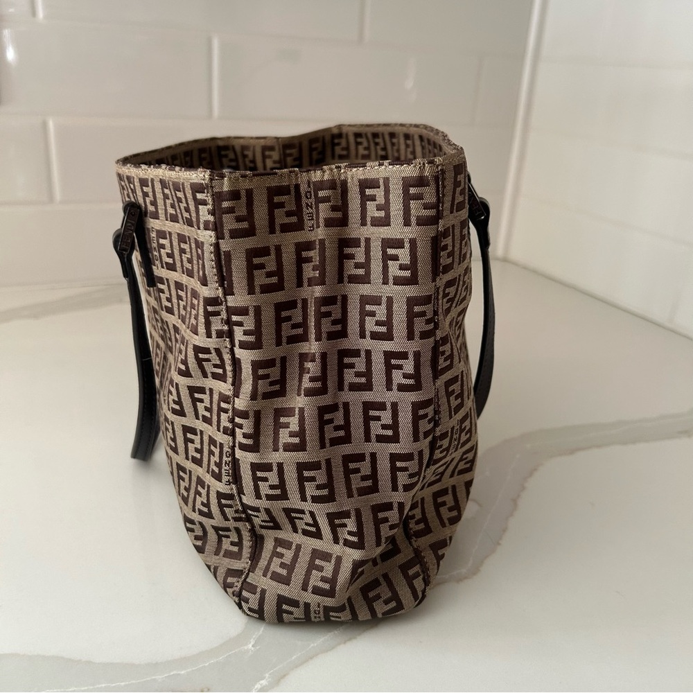 Fendi mini zucchino tote bag - Picture 3 of 14